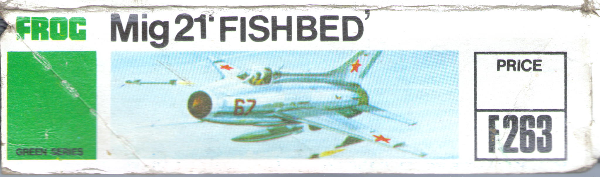Сторона коробки F202 Messerschmitt Bf110G Night Fighter, Rovex Tri-ang, 1971-74